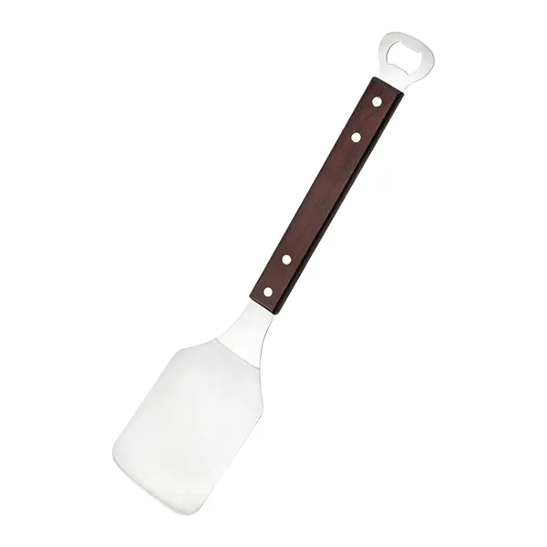 Stainless Steel Grill Spatula W/ Bottle Opener