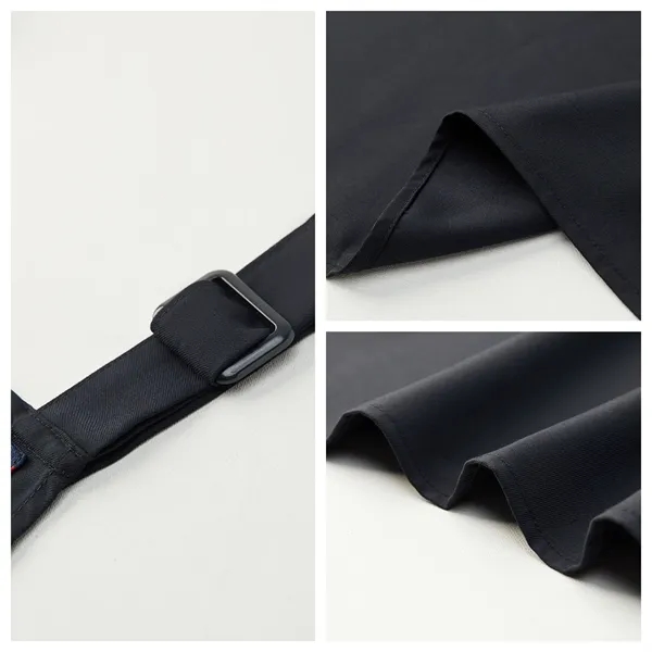 Serge Kitchen Apron w/ Shoulder strap & 2 pockets, Oil Proof