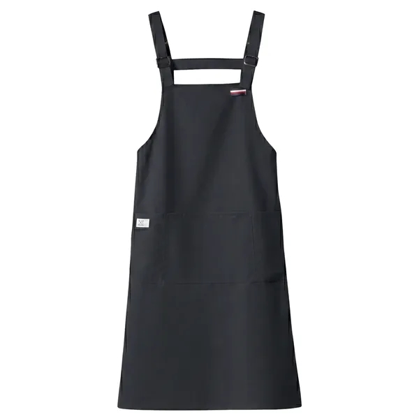 Serge Kitchen Apron w/ Shoulder strap & 2 pockets, Oil Proof
