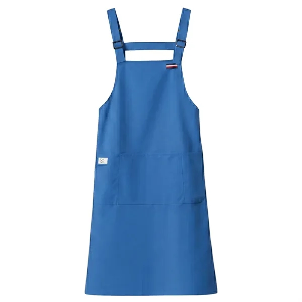 Serge Kitchen Apron w/ Shoulder strap & 2 pockets, Oil Proof
