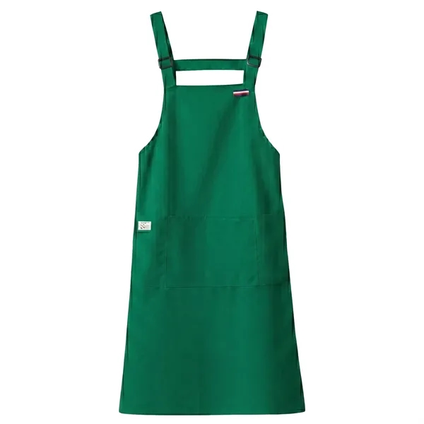 Serge Kitchen Apron w/ Shoulder strap & 2 pockets, Oil Proof