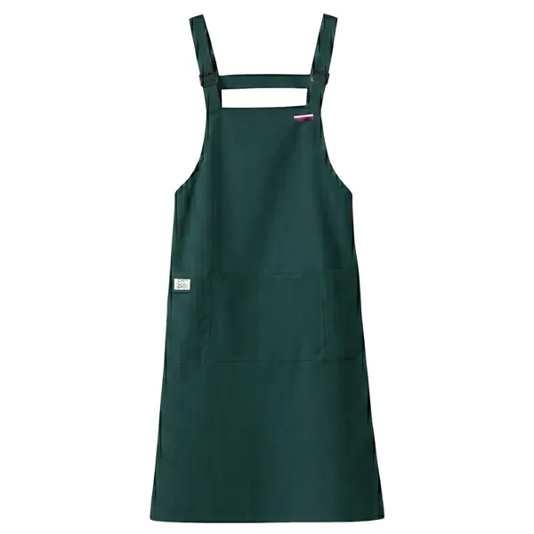 Serge Kitchen Apron w/ Shoulder strap & 2 pockets, Oil Proof