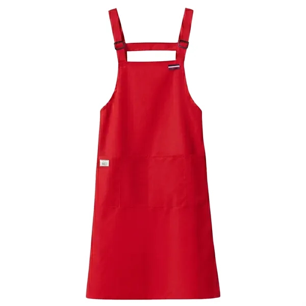 Serge Kitchen Apron w/ Shoulder strap & 2 pockets, Oil Proof