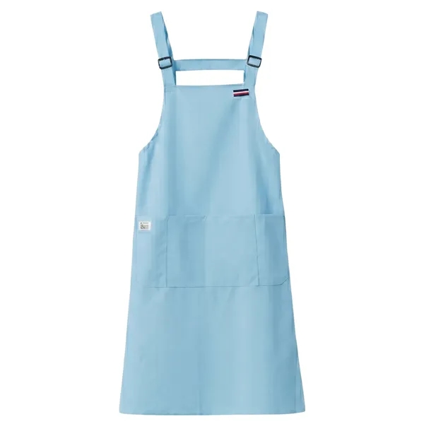 Serge Kitchen Apron w/ Shoulder strap & 2 pockets, Oil Proof