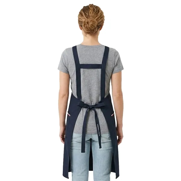 12 oz. Serge Kitchen Apron w/ Shoulder strap & 2 pockets