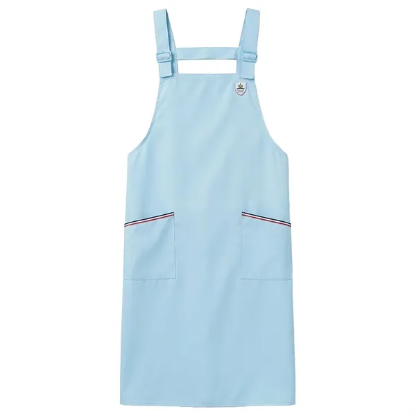 12 oz. Serge Kitchen Apron w/ Shoulder strap & 2 pockets