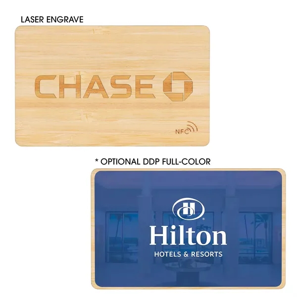 EcoTap NFC Bamboo Card