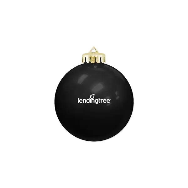 3 1/4" USA-Made Round Glossy Shatterproof Ornament