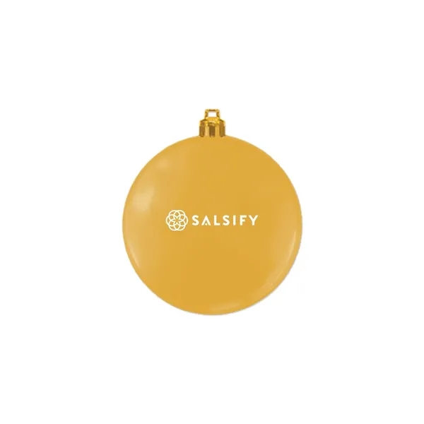 3" USA-Made Flat Shatterproof Ornament