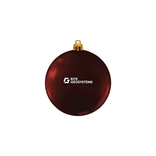 3" USA-Made Flat Shatterproof Ornament