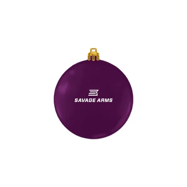 3" USA-Made Flat Shatterproof Ornament