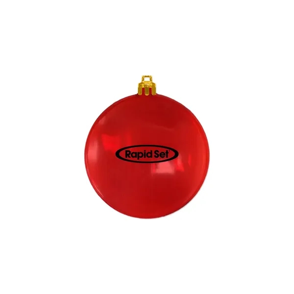 3" USA-Made Flat Shatterproof Ornament