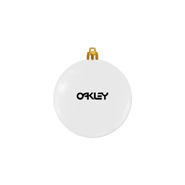 3" USA-Made Flat Shatterproof Ornament