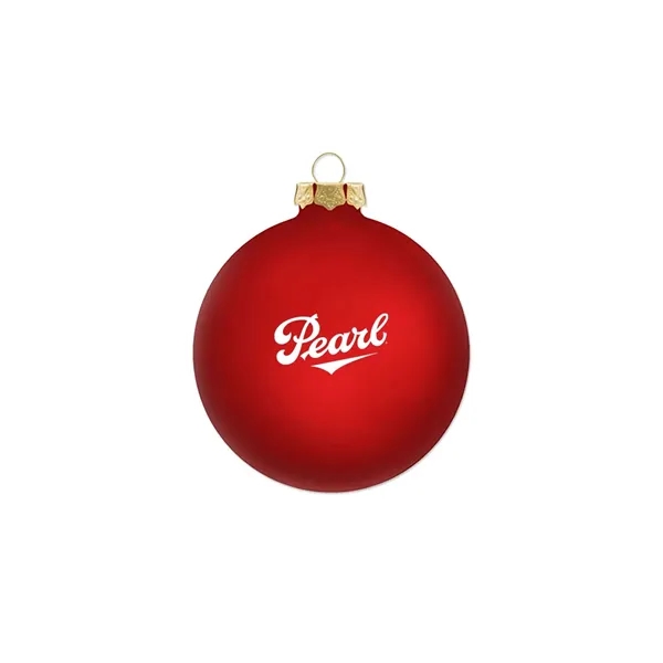 3 1/4" Traditional Glass Ornament