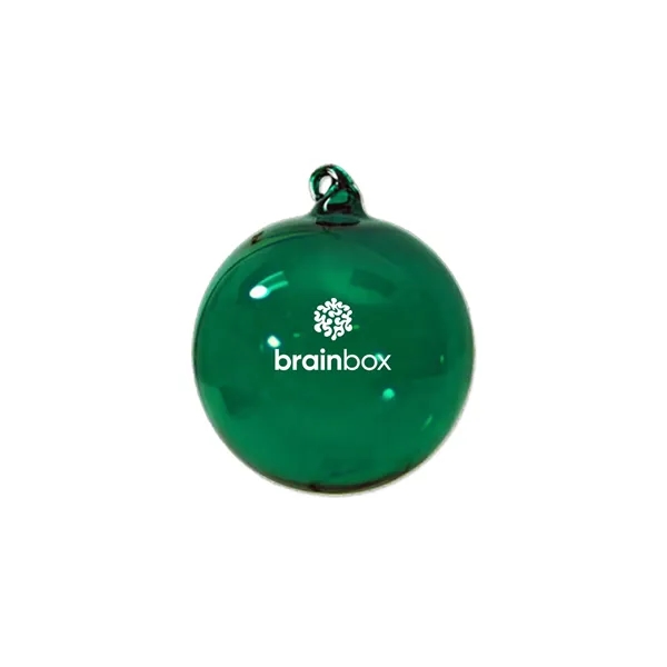 3" Hand Blown Glass Ornament