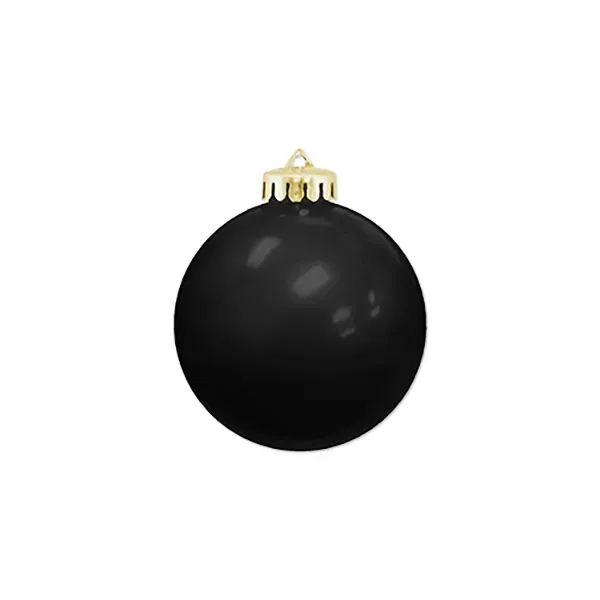 3 1/4" USA-Made Round Glossy Shatterproof Ornament