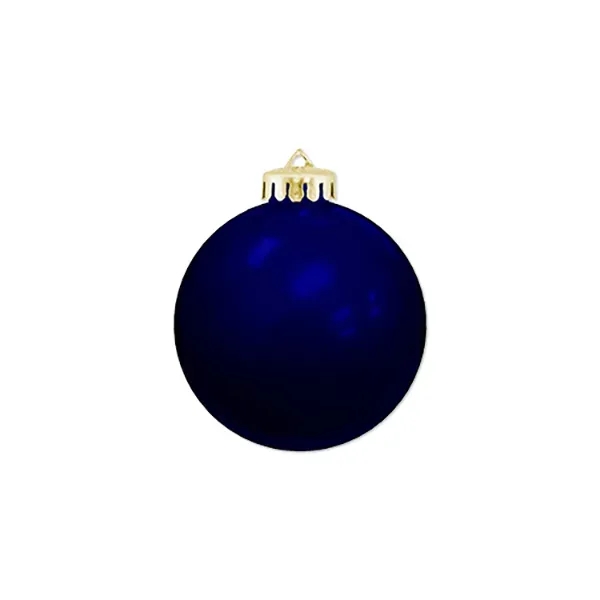 3 1/4" USA-Made Round Glossy Shatterproof Ornament