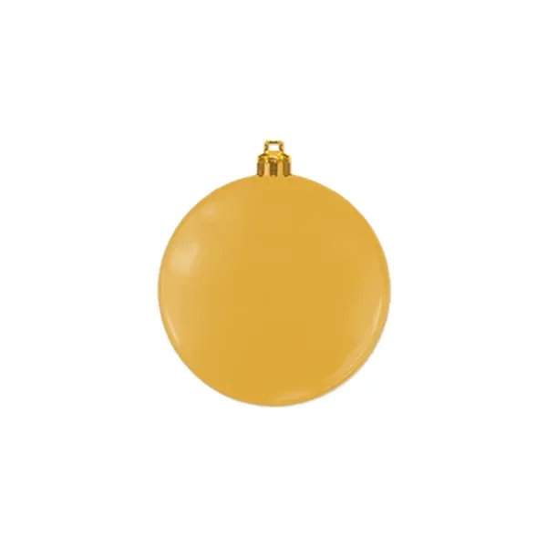 3" USA-Made Flat Shatterproof Ornament