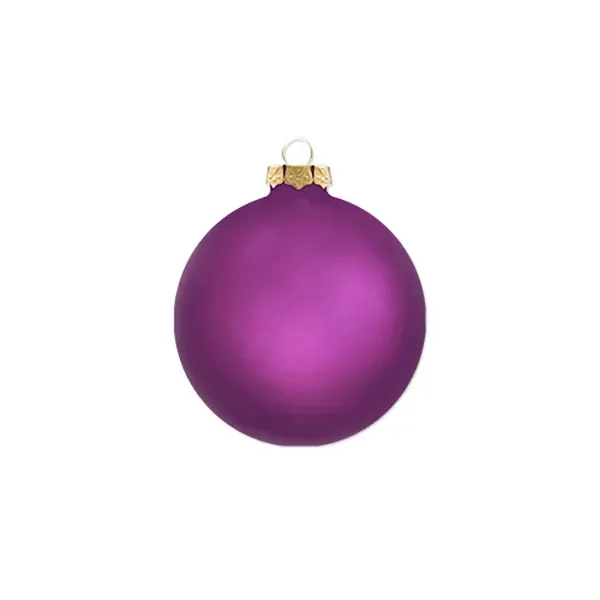 3 1/4" Traditional Glass Ornament