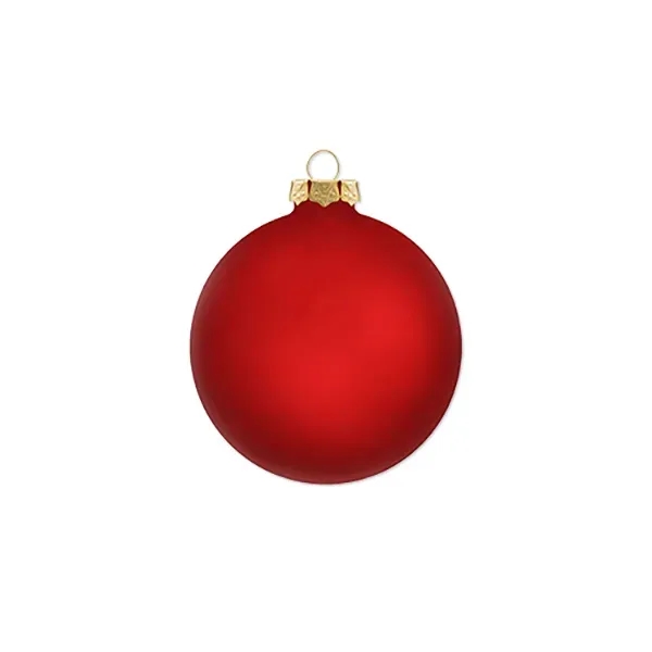 3 1/4" Traditional Glass Ornament