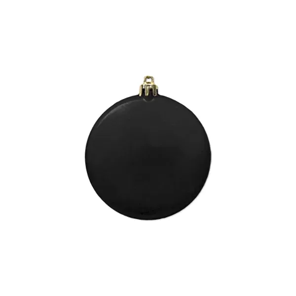 3" Satin Finish Flat Shatterproof Ornament