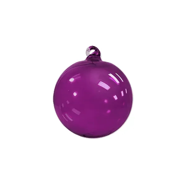 3" Hand Blown Glass Ornament
