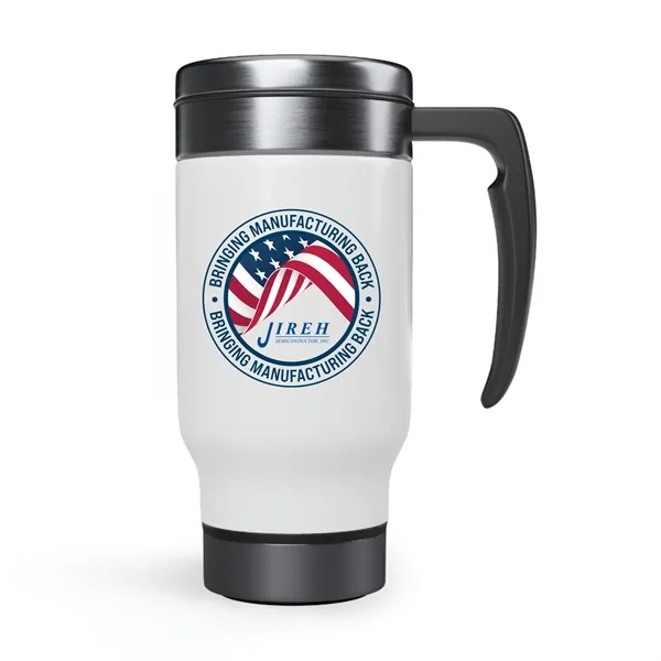 13 oz Stainless Steel Travel Mug