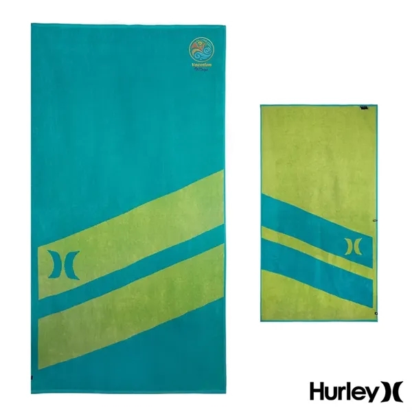 Custom Hurley® Cotton Beach Towel
