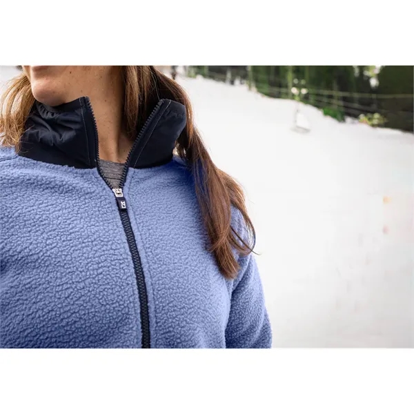 Cutter & Buck Cascade Epic Comfort Recycled Sherpa Fleece...
