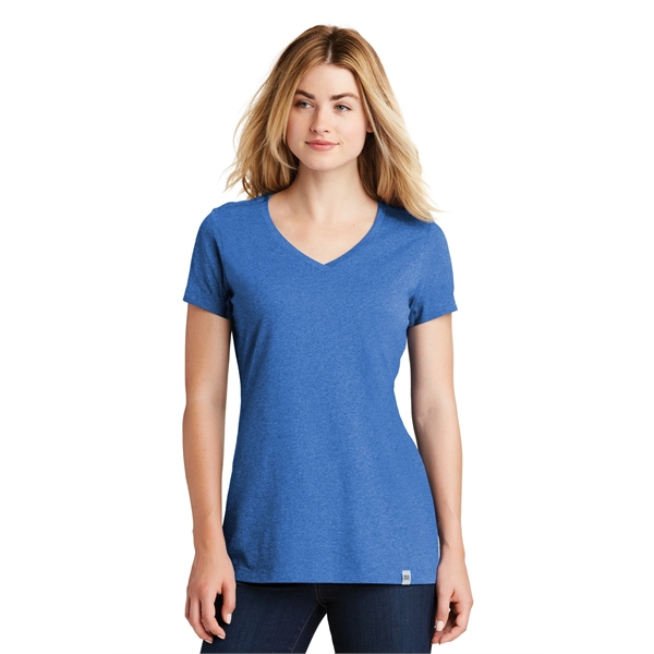 New Era Women's Heritage Blend V-Neck Tee. - New Era Women's Heritage Blend V-Neck Tee. - Image 24 of 76