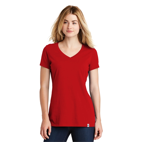 New Era Women's Heritage Blend V-Neck Tee. - New Era Women's Heritage Blend V-Neck Tee. - Image 26 of 76