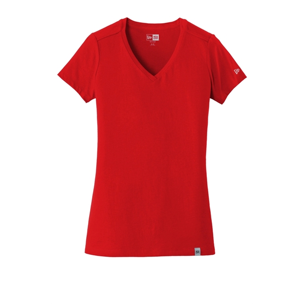 New Era Women's Heritage Blend V-Neck Tee. - New Era Women's Heritage Blend V-Neck Tee. - Image 28 of 76