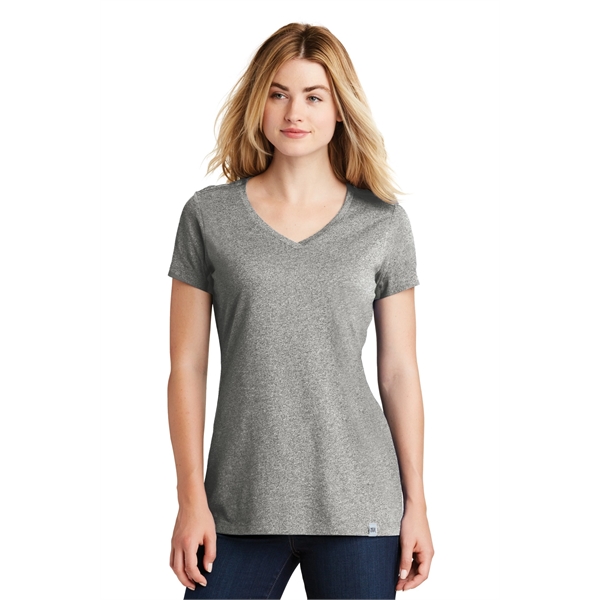 New Era Women's Heritage Blend V-Neck Tee. - New Era Women's Heritage Blend V-Neck Tee. - Image 29 of 76