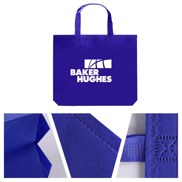 Heat Sealed Non-Woven Promotional Tote Bag - Heat Sealed Non-Woven Promotional Tote Bag - Image 1 of 13