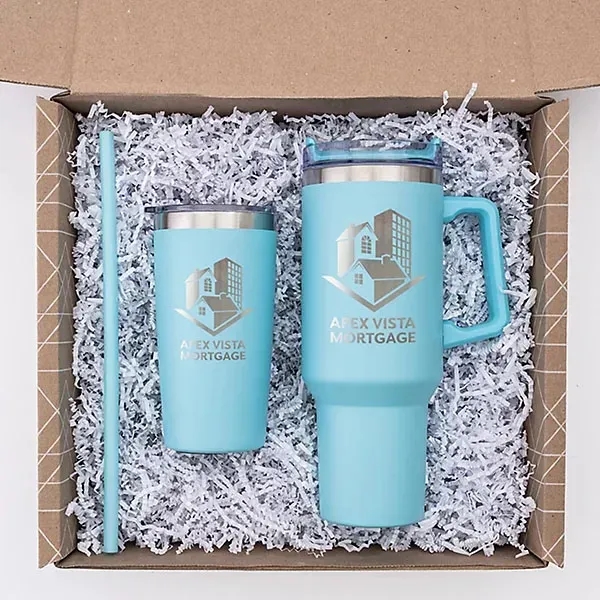 Satisfy & Adventure Brite Tumbler Gift Set