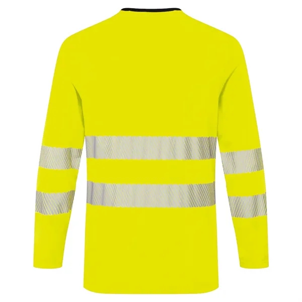 PORTWEST® Moisture Wicking DX4 Hi-Vis Long Sleeve T-Shirt