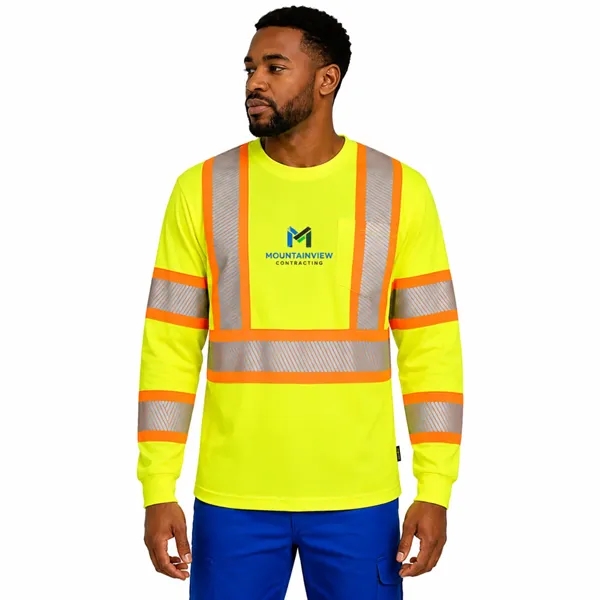 PORTWEST® Lightweight Hi-Vis X Back Moisture Wicking T-Shirt