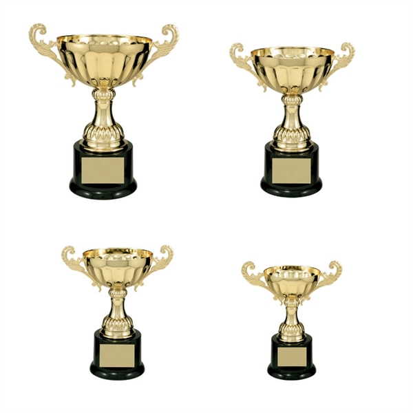 100 Series Gold Metal Trophy Cup with Base - 100 Series Gold Metal Trophy Cup with Base - Image 0 of 0