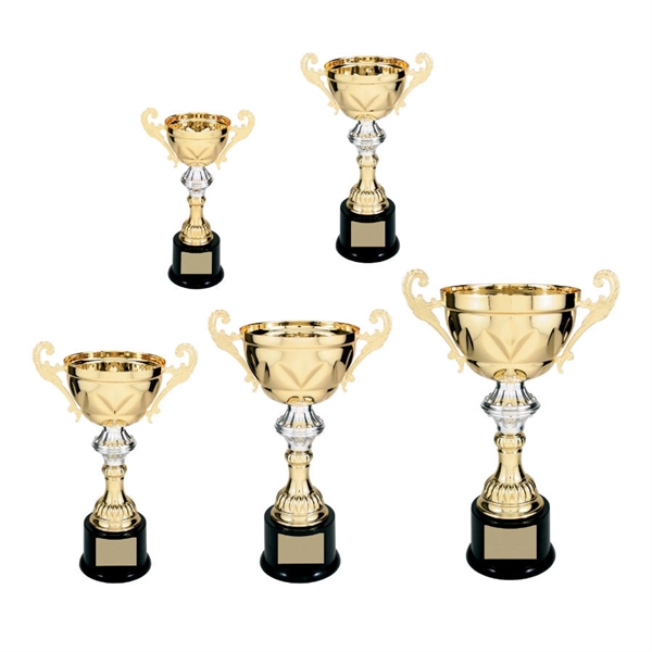 200 Series Gold Metal Trophy Cup with Base - 200 Series Gold Metal Trophy Cup with Base - Image 0 of 0