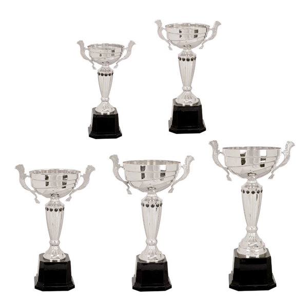 280 Series Silver Metal Trophy Cup with Base - 280 Series Silver Metal Trophy Cup with Base - Image 0 of 0