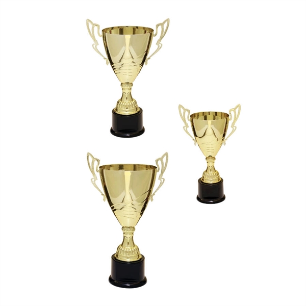 320 Series Gold Metal Trophy Cup with Base - 320 Series Gold Metal Trophy Cup with Base - Image 0 of 0