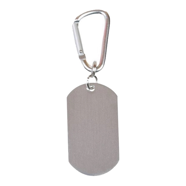 DOG TAG CARABINER KEY CHAIN - DOG TAG CARABINER KEY CHAIN - Image 2 of 3