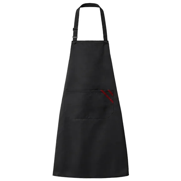 12 oz. Woven knitted Kitchen Aprons w/ 2 Pockets with accent