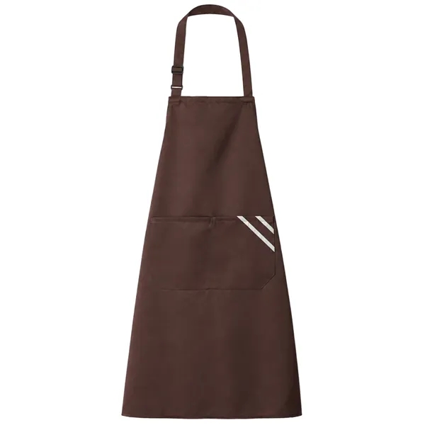 12 oz. Woven knitted Kitchen Aprons w/ 2 Pockets with accent