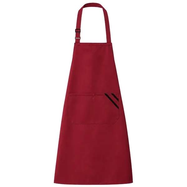 12 oz. Woven knitted Kitchen Aprons w/ 2 Pockets with accent
