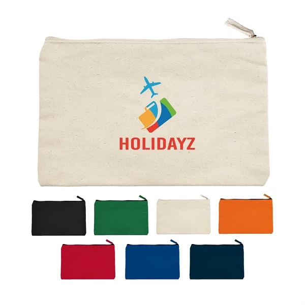 Full Color 12 oz. Recyclable Canvas Pouch