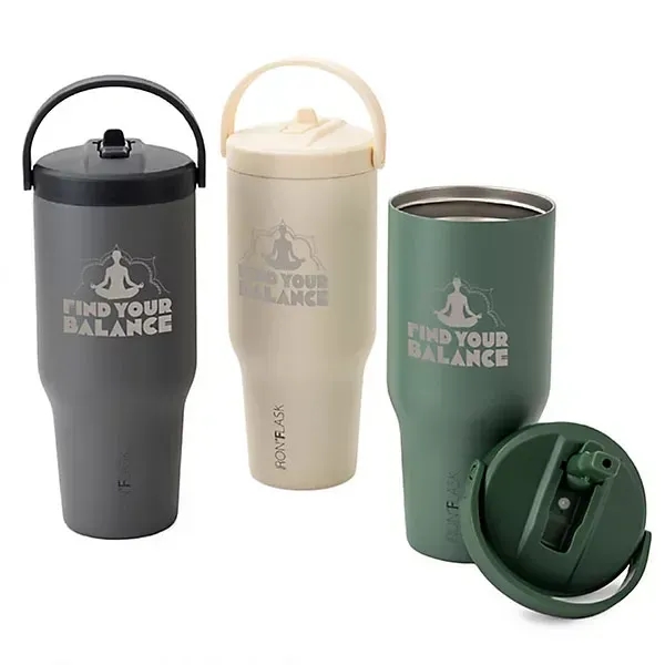 POD Iron Flask Sidekick Straw Lid