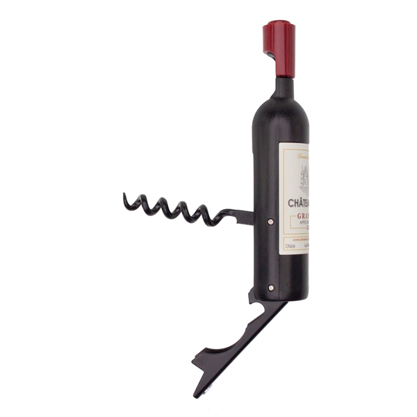 Wine Corkscrew Bottle Opener - Wine Corkscrew Bottle Opener - Image 5 of 19