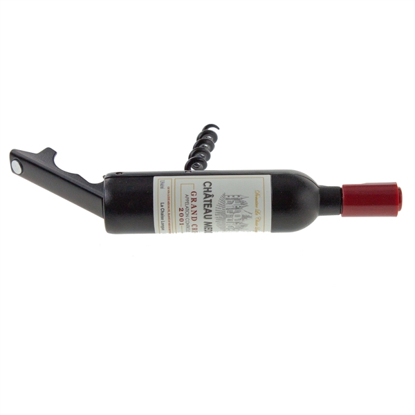 Wine Corkscrew Bottle Opener - Wine Corkscrew Bottle Opener - Image 2 of 19