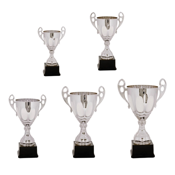 700 Series Silver Metal Trophy Cup with Base - 700 Series Silver Metal Trophy Cup with Base - Image 0 of 0